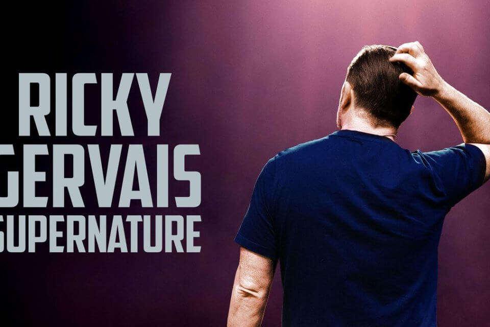 SuperNature, Ricky Gervais accusato di transfobia: "Amo le nuove donne con la barba. Ma tagliatevi il ca**o" - SuperNature Ricky Gervais - Gay.it