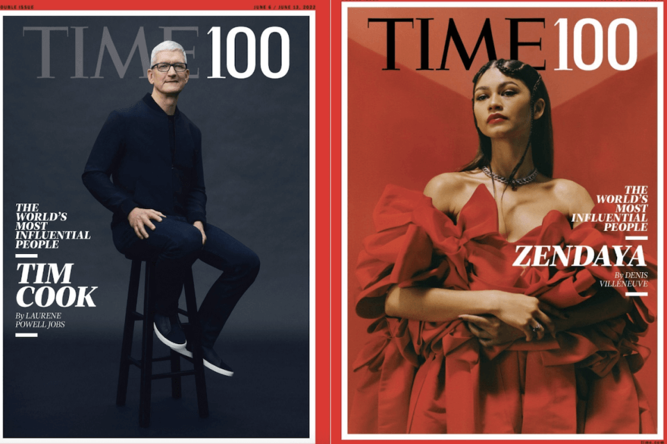 Time 100, Ariana DeBose, Tim Cook, Zendaya e Megan Rapinoe tra le 100 persone più influenti del 2022