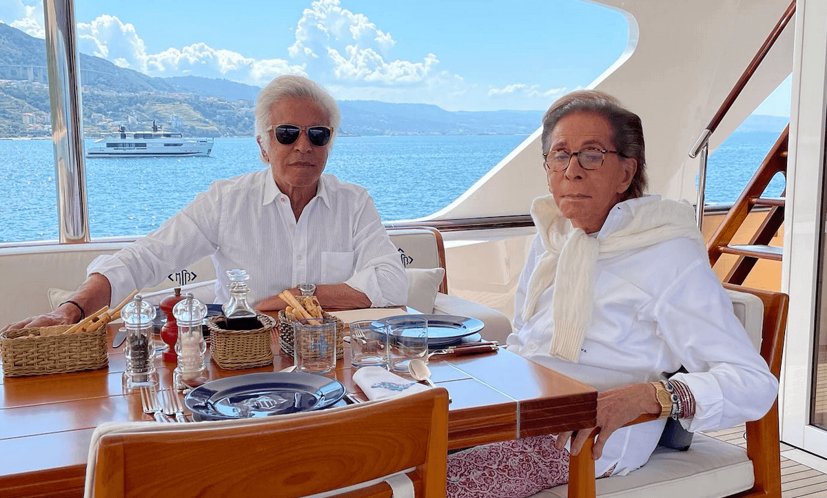 Addio Valentino Garavani: la bellezza è una responsabilità - Valentino compie 90 anni Giancarlo Giammetti 2 3 1 - Gay.it