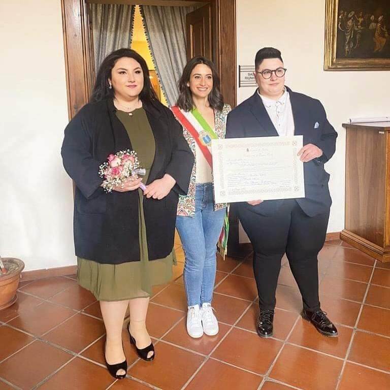 Anna Scarselli e Vittoria Fioralba Molise Unione Civile Isernia