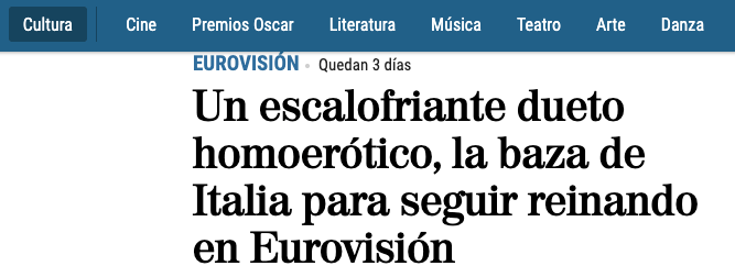 mahmood blanco el mundo eurovision 2022