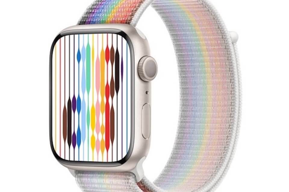 Apple Watch, arriva la nuova collezione Pride 2022 - pride edition solo loop - Gay.it