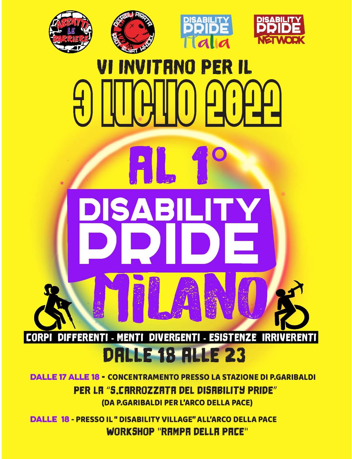 Disability Pride milano 