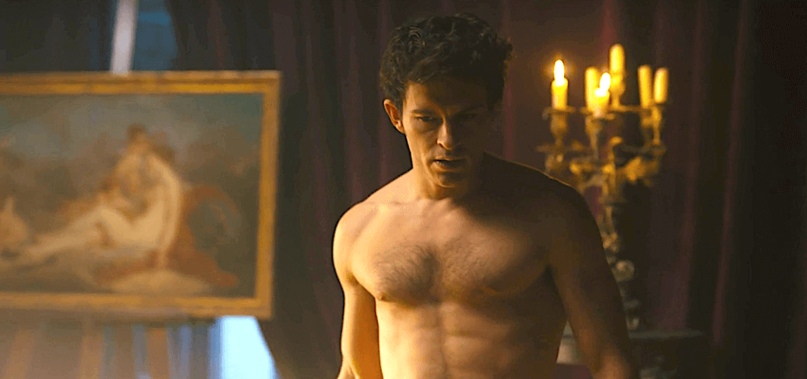 Uomini nudi nelle serie tv 2022: chi vince? - Bridgerton 2 Jonathan Bailey subito nudo nella prima puntata 5 1170x550 1 - Gay.it