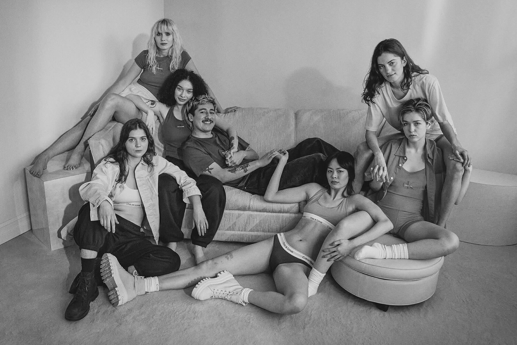 Le connessioni dell'amore CK pride SHOT BY JOHN EDMONDS calvin klein