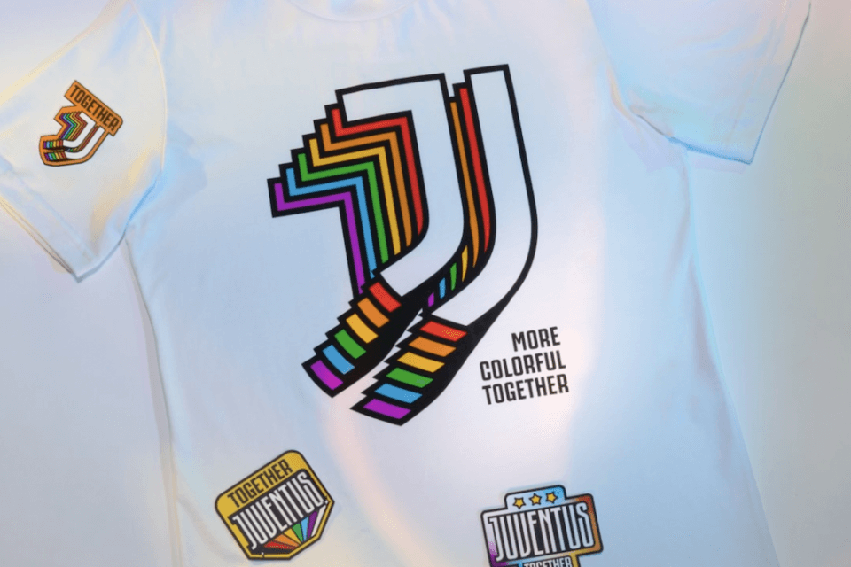 “More Colorful Together”, la campagna Pride targata Juventus a sostegno dell’inclusione