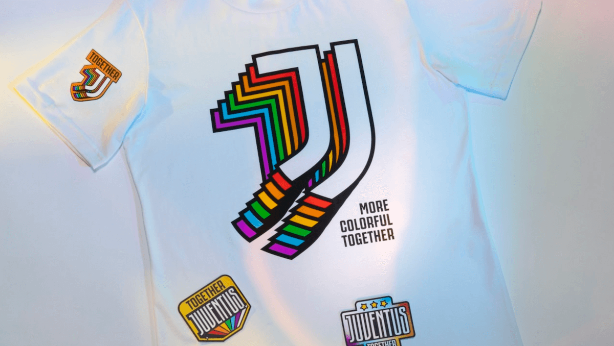 “More Colorful Together”, la campagna Pride targata Juventus a sostegno dell’inclusione