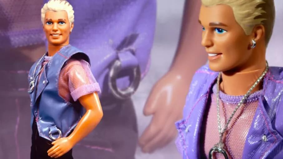 Ryan Gosling è Ken nel live-action di Barbie, la prima foto ufficiale che ricorda il mitico “Ken gay” del 1992 - Ken gay 1992 2 - Gay.it