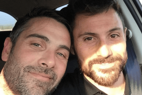 Grande Fratello, Luca Calvani: "Mi manca Alessandro, dormire con lui. Profuma di biscotto" (VIDEO) - Luca Calvani fa coming out e presenta il fidanzato - Gay.it