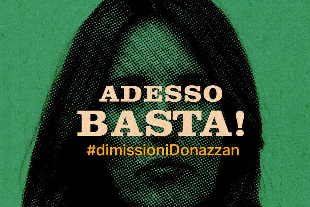 Caso Cloe Bianco: Donazzan fascista? Dimissioni! Sit in a Venezia