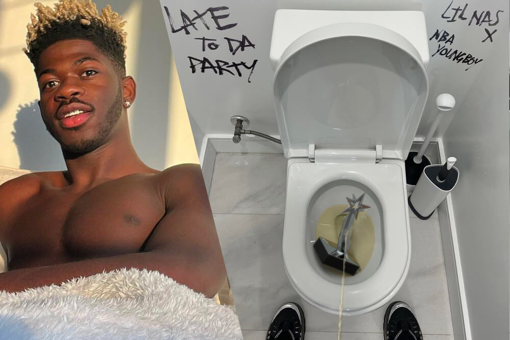 Perché Lil Nas X ha urinato sui BET Awards
