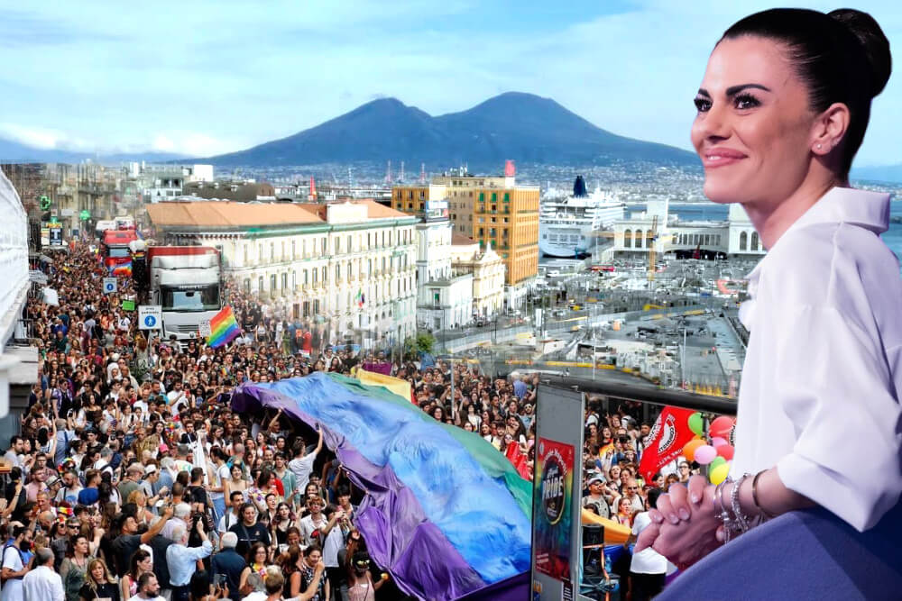 Che burdello! Napoli Pride 2022, madrina Bianca Guaccero, ecco orari e programma
