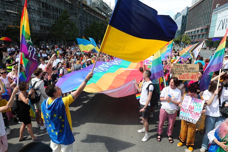 Varavia pride 2022 ucraina polonia