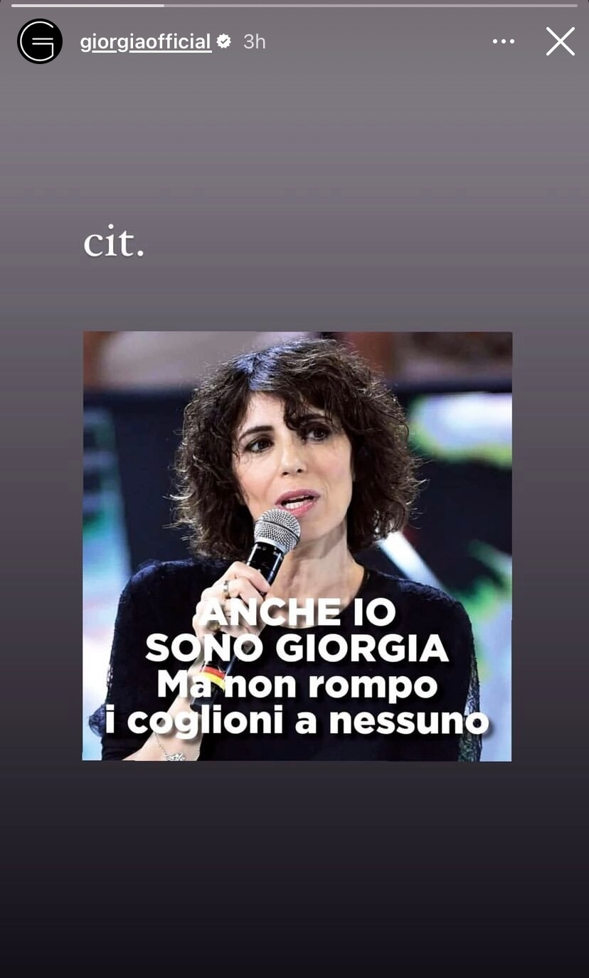Giorgia contro Giorgia. Così Todrani attacca Meloni. Il meme della cantante è virale - 860DE0C6 99B4 4ED2 86CA 7491963DD600 - Gay.it