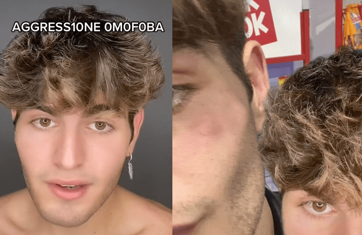 Gallipoli, 20enne tiktoker vittima di omofobia: “Fr*cio di merd*, fai schifo”. La denuncia di Lorenzo Sabato – VIDEO