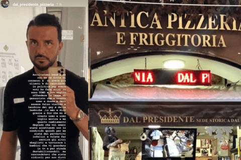 Massimiliano Di Caprio - titolare della Pizzeria Dal Presidente di Napoli, arrestato in un'inchiesta per camorra condotta dalla Dda sul clan Contini