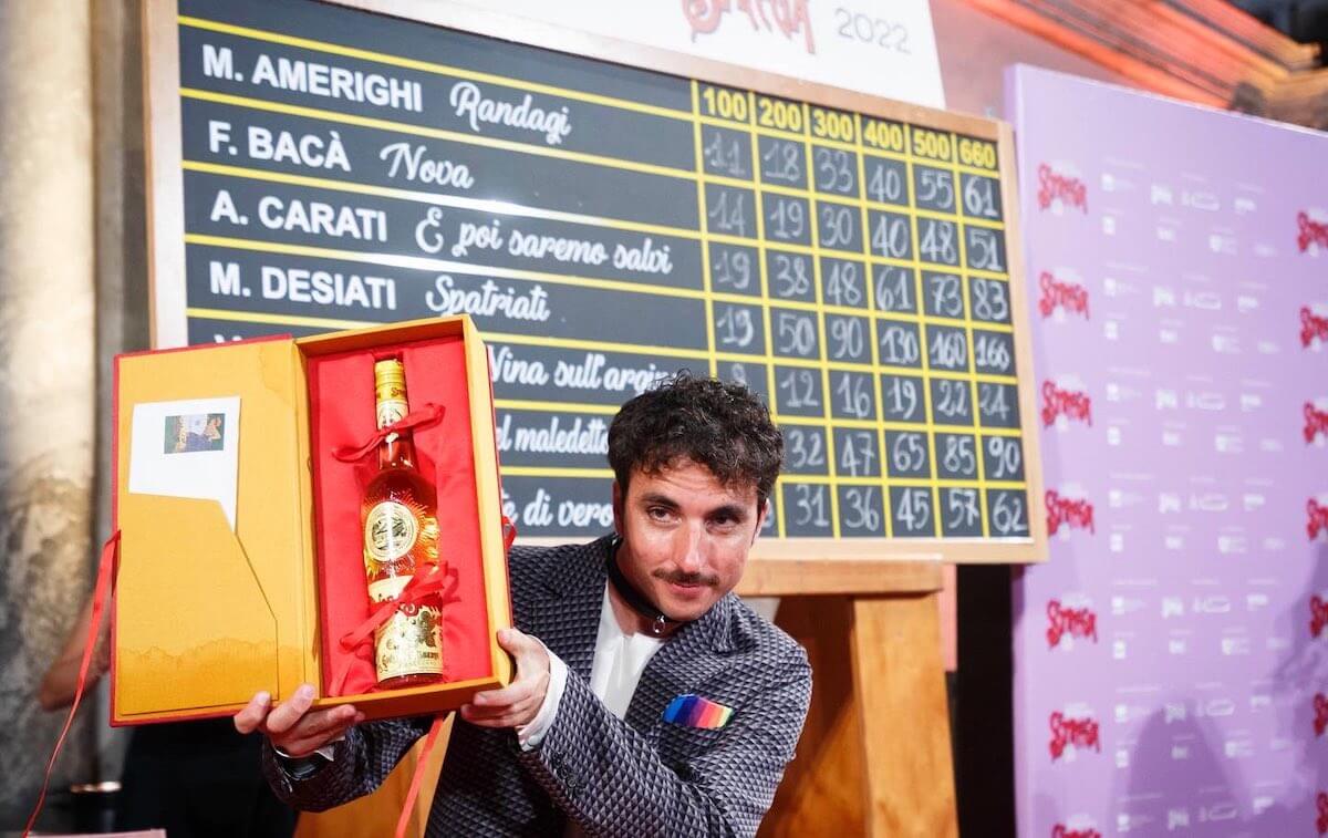 Premio Strega 2022 a Spatriati di Mario Desiati, commosso nel ricordare Cloe Bianco