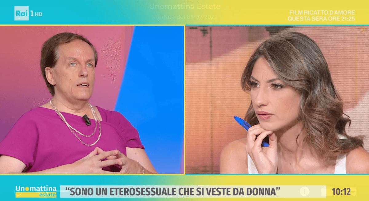 Unomattina: "Indubbia svirilizzazione e demonizzazione del maschio bianco etero" - Unomattina 3 - Gay.it