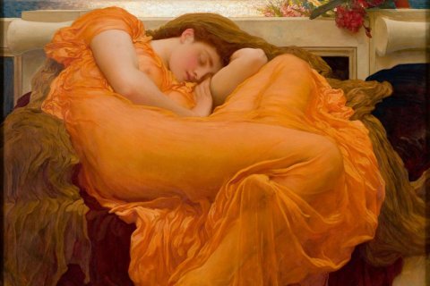 Flaming June, an 1895 painting by Frederic Leighton