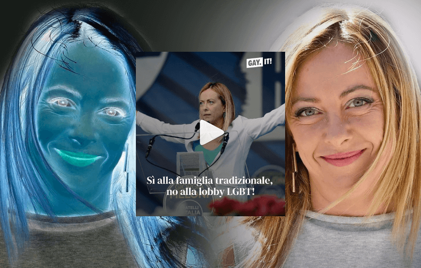 giorgia meloni lgbtq gender vox la stampa