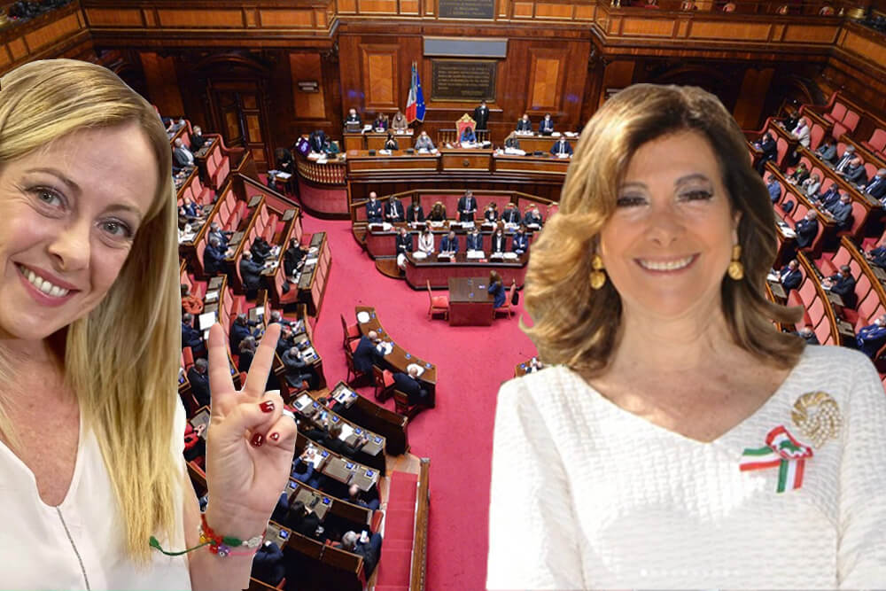senato linguaggio inclusivo parità di genere meloni casellati fratelli d'italia
