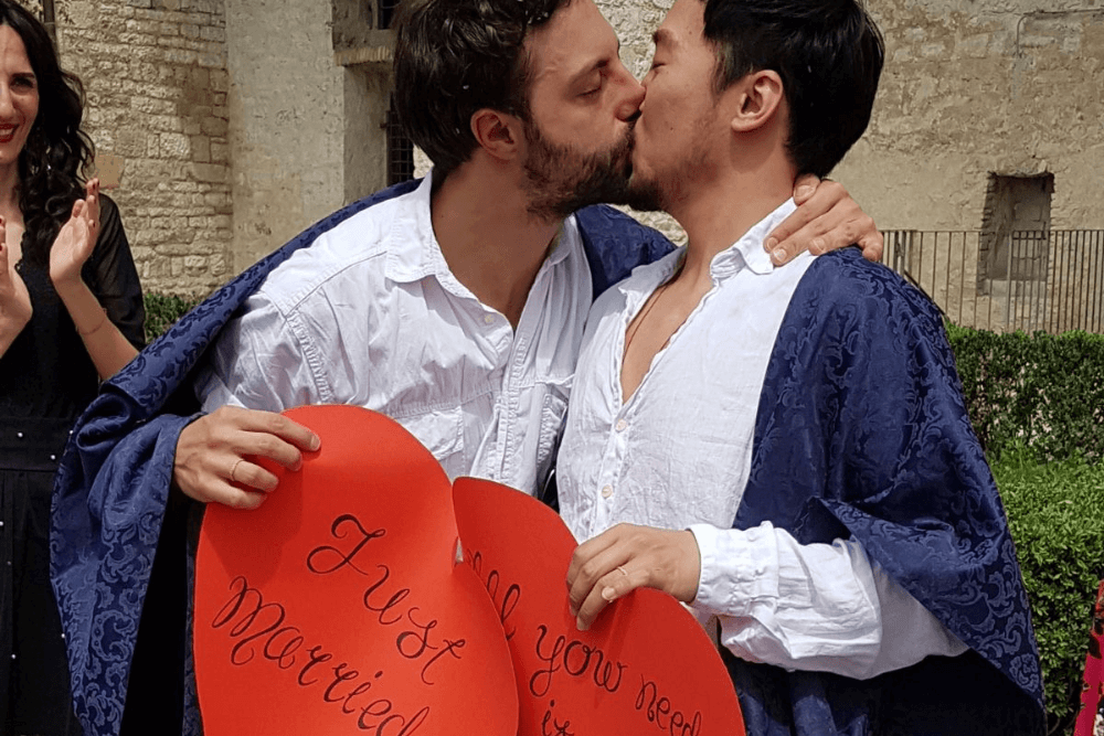 4 anni fa la nostra unione civile, Mattia e Tristan: foto-racconto di un amore - 3 1 - Gay.it