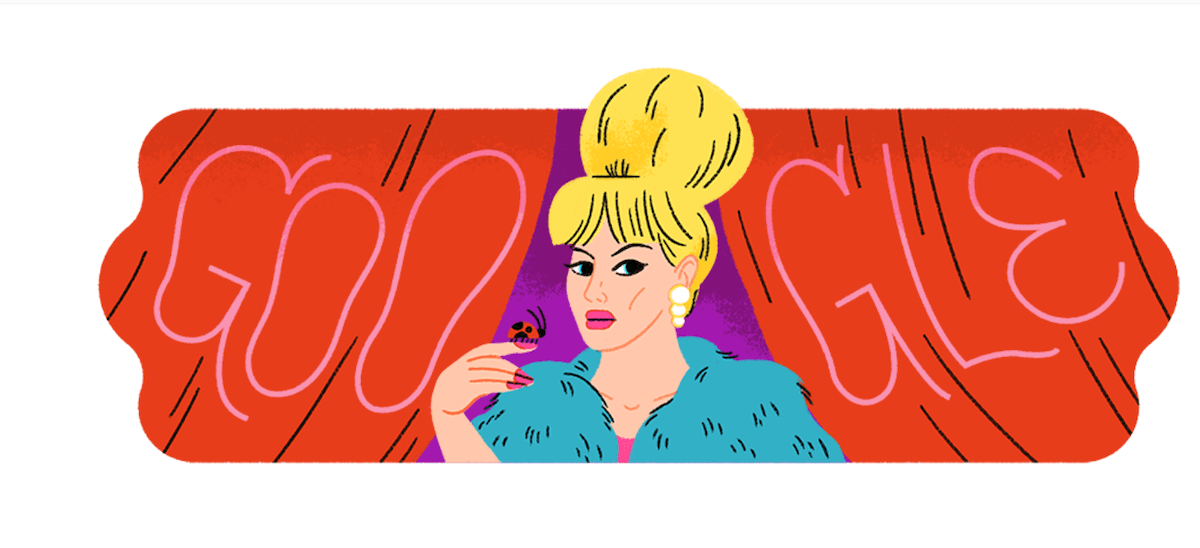 Jacqueline Charlotte Dufresnoy, Google Doodle celebra l'icona trans* Coccinelle - Jacqueline Charlotte Dufresnoy - Gay.it