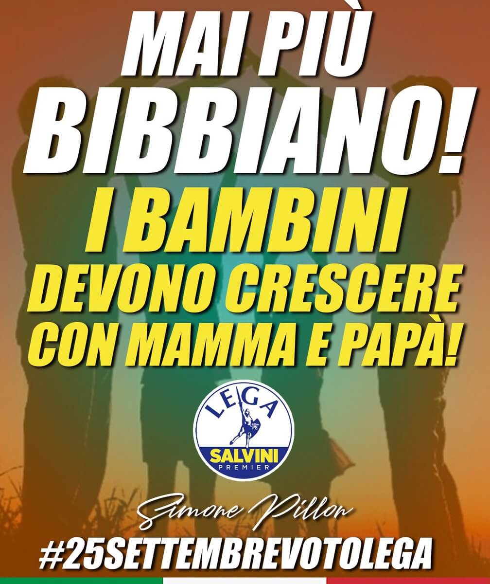 Elezioni 2022, Lega vs. famiglie arcobaleno: "I bambini DEVONO crescere con mamma e papà" - LEga - Gay.it