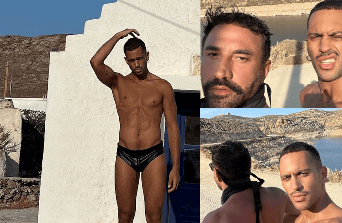 Mahmood e Riccardo Tisci a Mykonos, è nato un amore? Foto e video