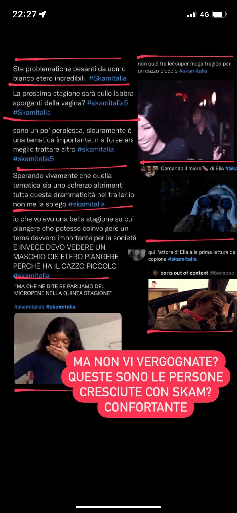 Skam Italia 5, Pietro Turano replica sul micropene di Elia: "Ma non vi vergognate?" - Skam Italia 5 - Gay.it