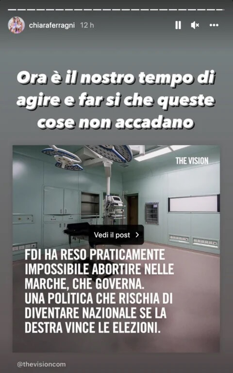 Chiara Ferragni e Loredana Bertè contro Giorgia Meloni: "È il momento di agire" - chiara ferragni vs. meloni - Gay.it