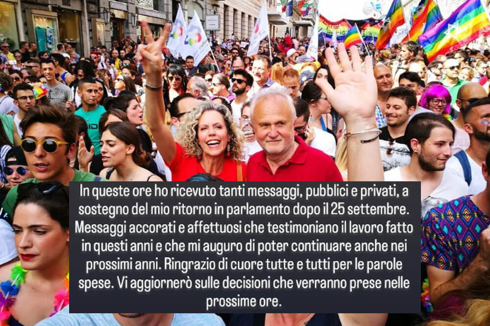Disastro PD: Monica Cirinnà rifiuta la candidatura perdente, sarà fuori dal Parlamento