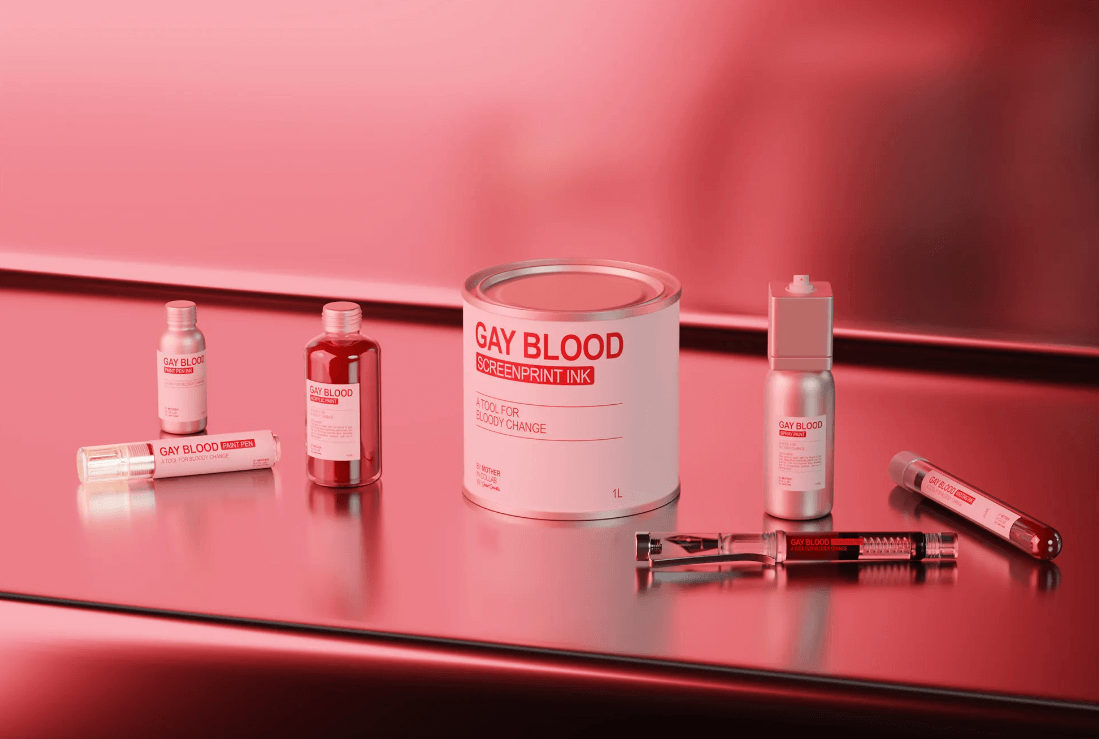 La collezione “The Gay Blood” contro le politiche omofobe dell’FDA