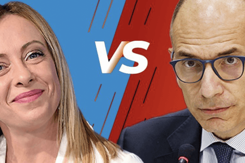 Giorgia Meloni: “No alle adozioni per le persone LGBT. Ci vuole padre, madre e stabilità della coppia” - VIDEO - Meloni vs. Letta - Gay.it