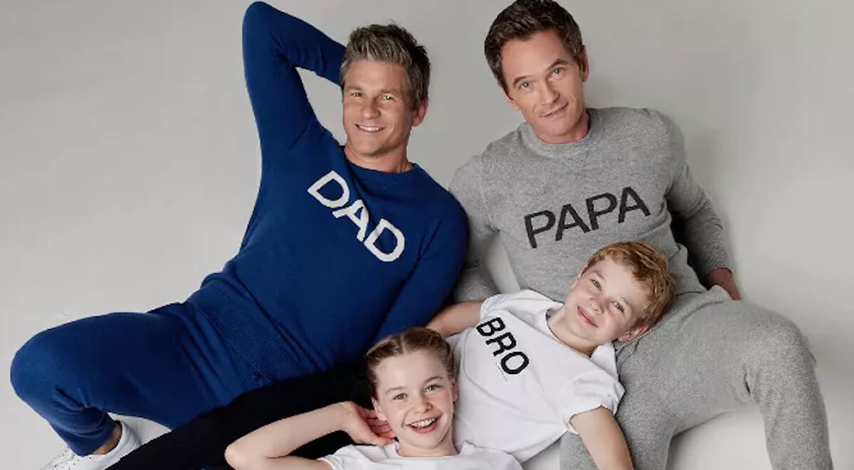 Neil Patrick Harris lancia la Dad/Papà collection ispirata dai suoi figli