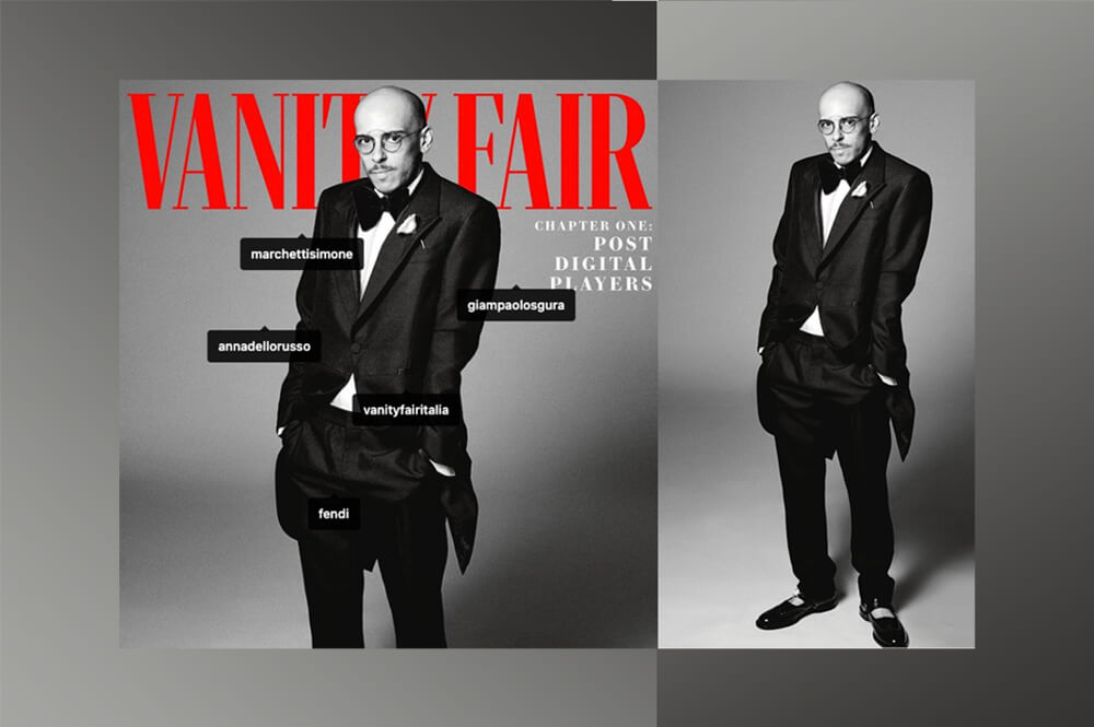 Stupendə Jonathan Bazzi come unə damerinə, da Gay.it alla cover di Vanity Fair