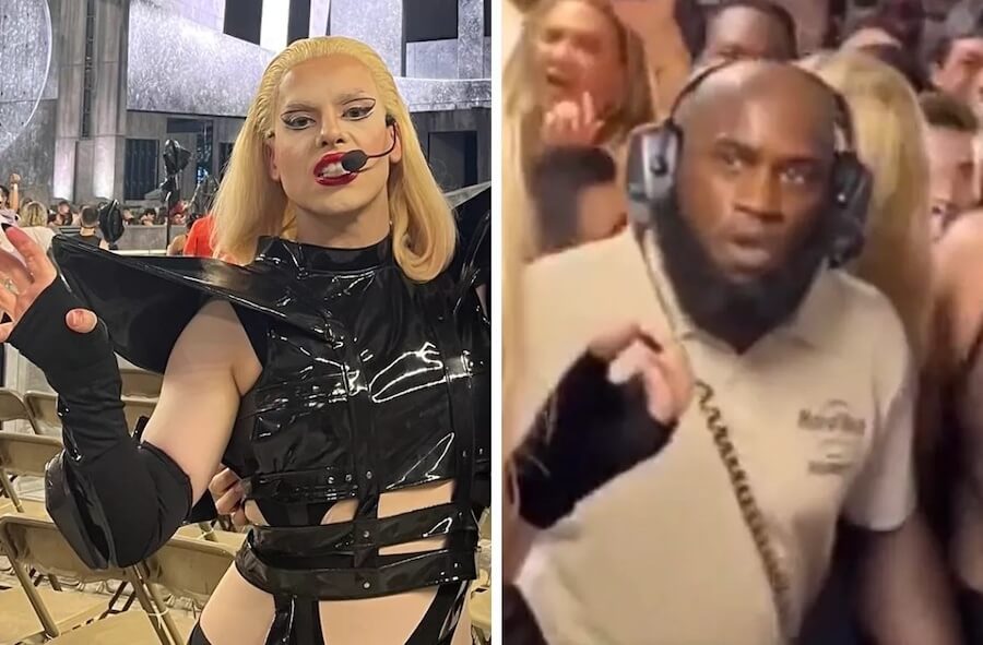 Tutti pensano sia Lady Gaga, compresa la security, ma è una drag queen al Chromatica Ball Tour – il video è virale