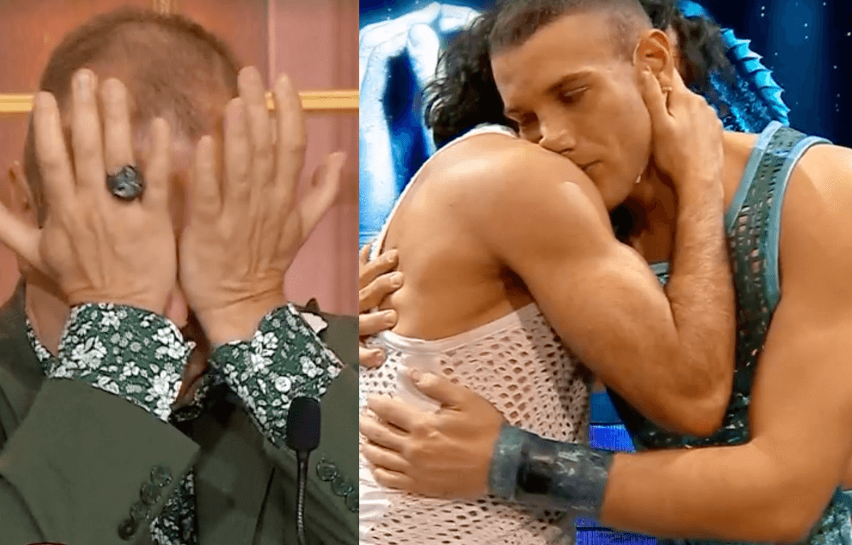 Ballando con le Stelle, Alex Di Giorgio e Moreno Porcu fanno commuovere Fabio Canino