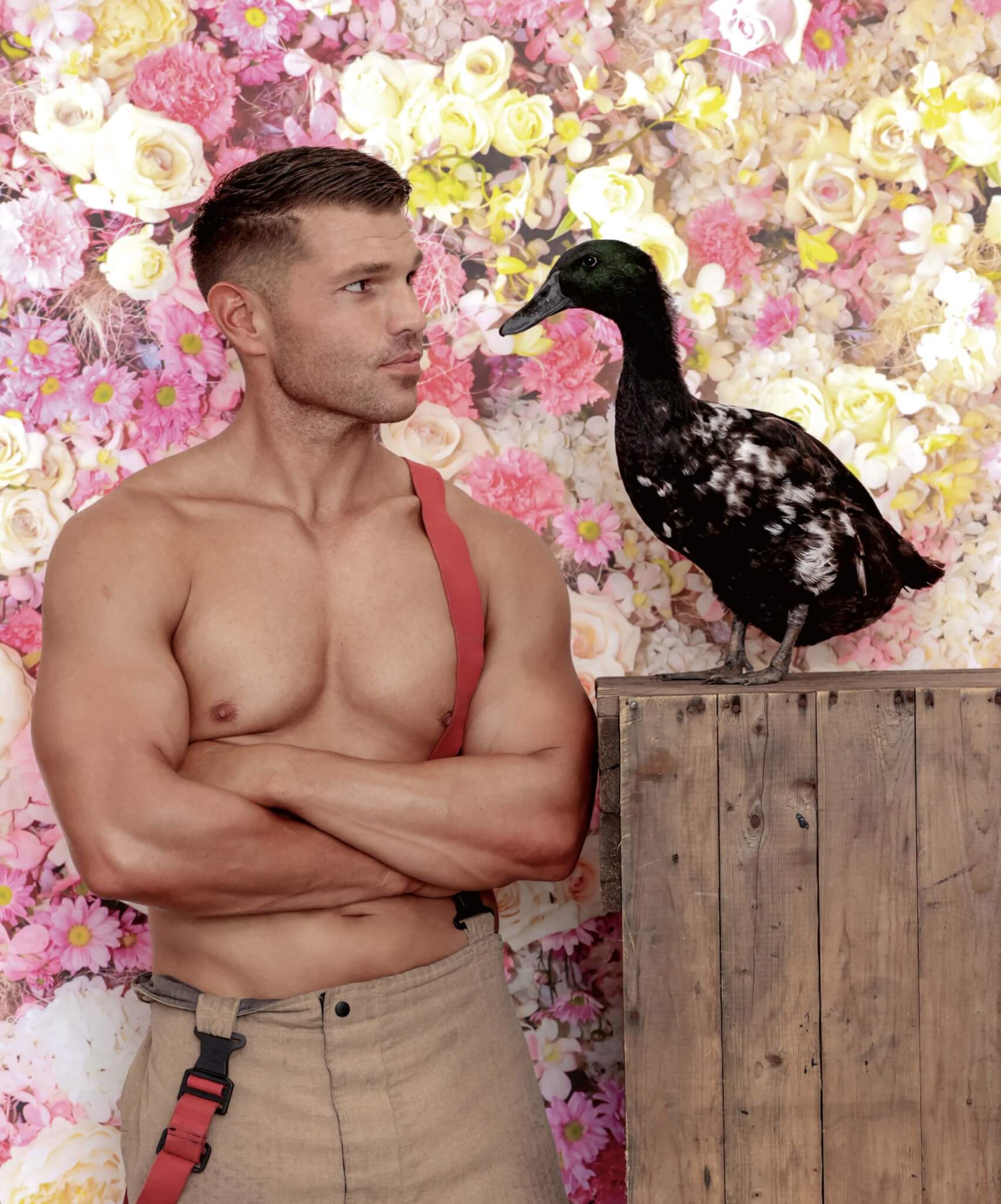 Ben Church & Daisy - Australian Firefighters Calendar - MIXED ANIMAL Calendar