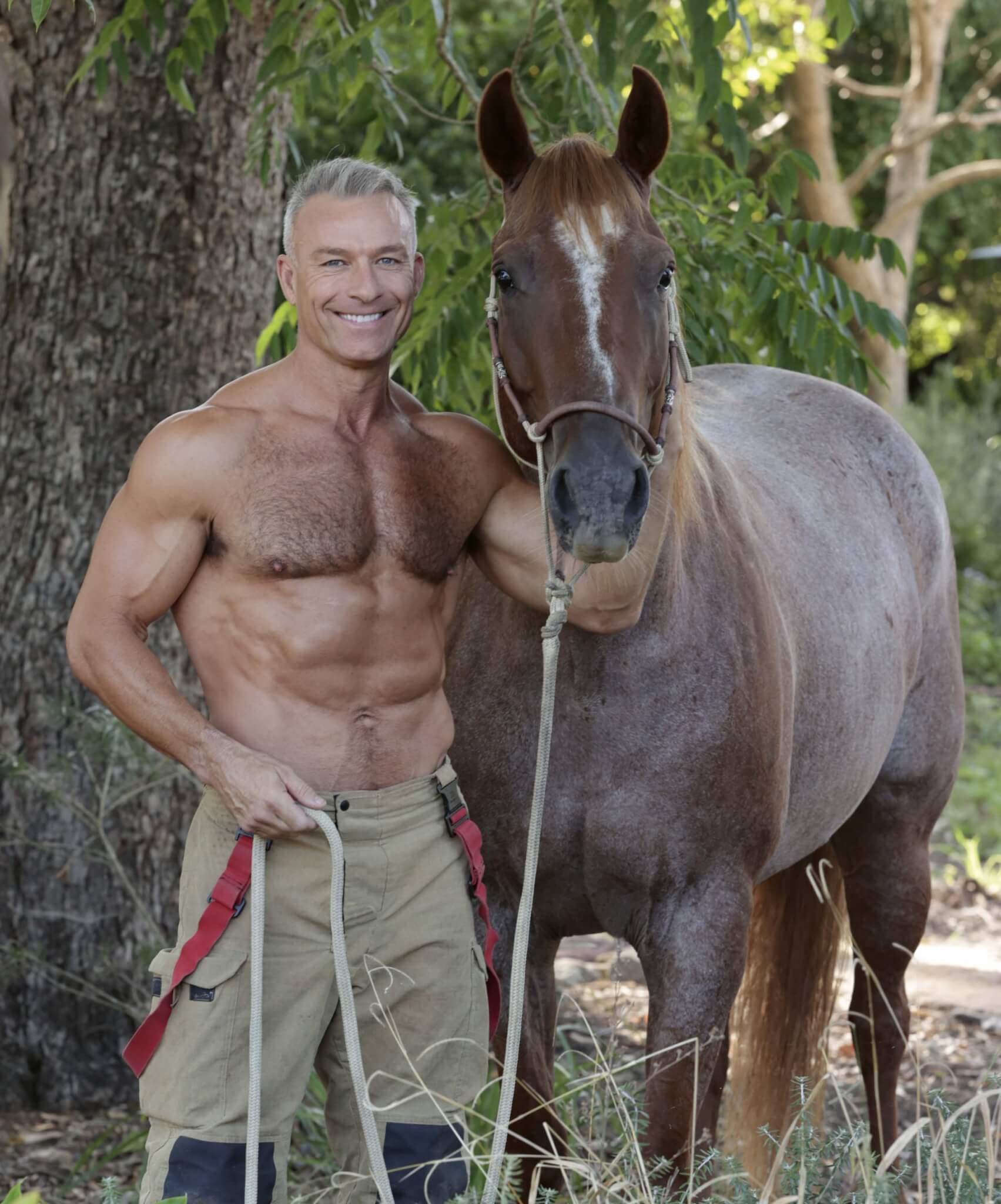 David Moore & Oak - Australian Firefighters Calendar - HORSE Calendar