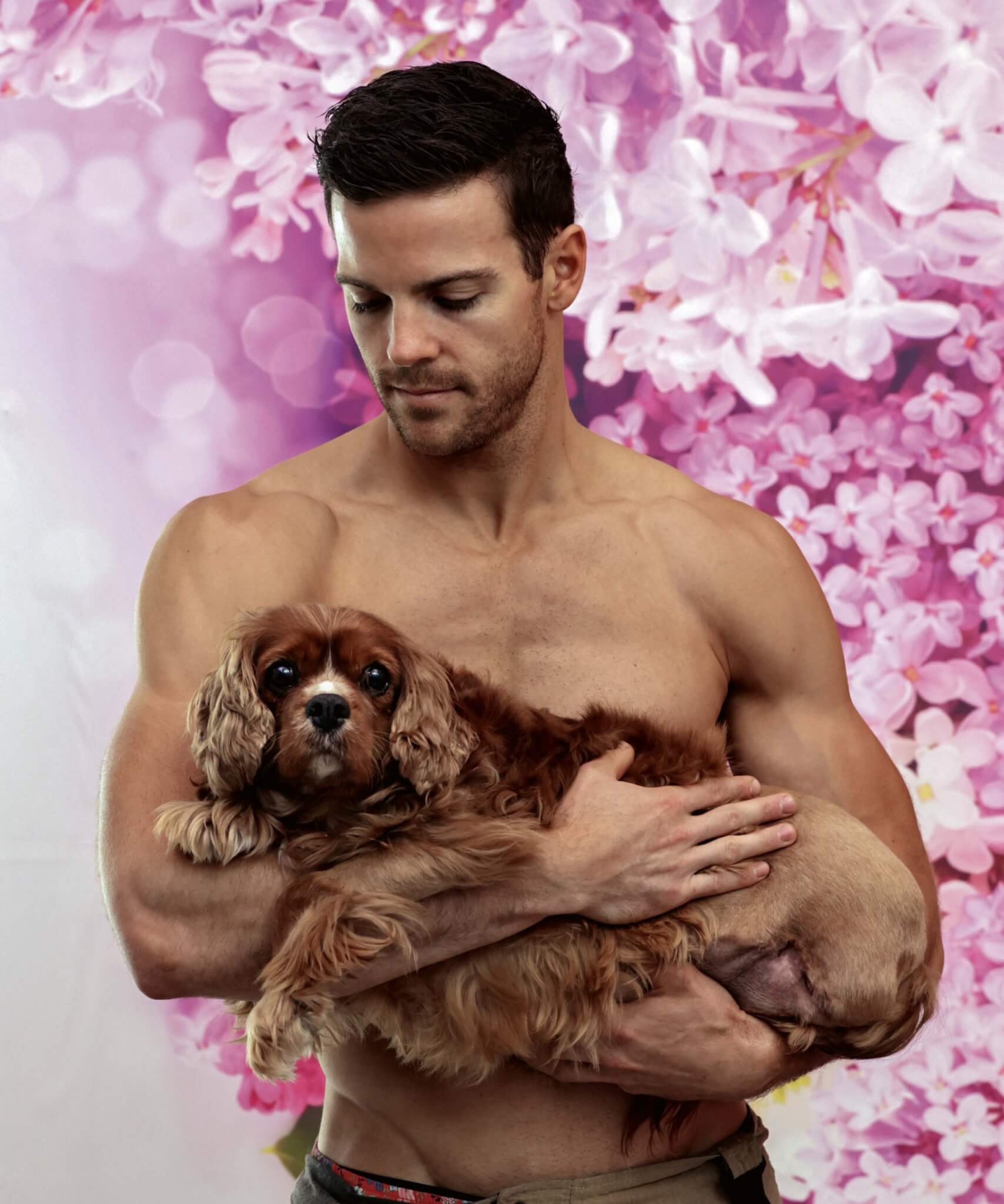 Ged Curtis & Jesse - Australian Firefighters Calendar - DOG Calendar