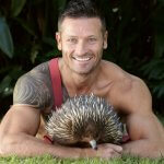 Matt Haydon & Pooh Bear - Australian Firefighters Calendar - MIXED ANIMAL Calendar - Thumbnail