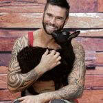 Mitch Evans & Princess - Australian Firefighters Calendar - MIXED ANIMAL Calendar - Thumbnail