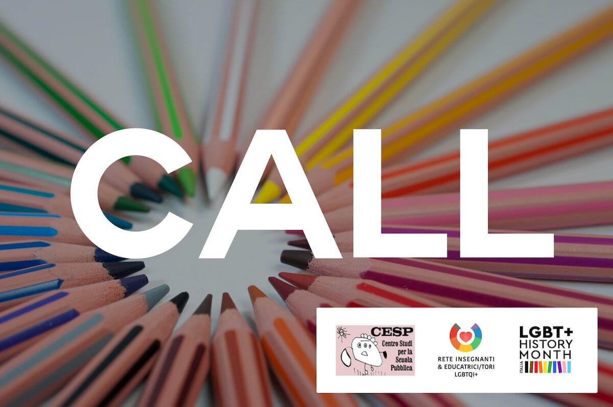 “Portiamo l’LGBT+ History Month Italia nelle scuole”. L’invito ad insegnanti ed educatrici/tori*
