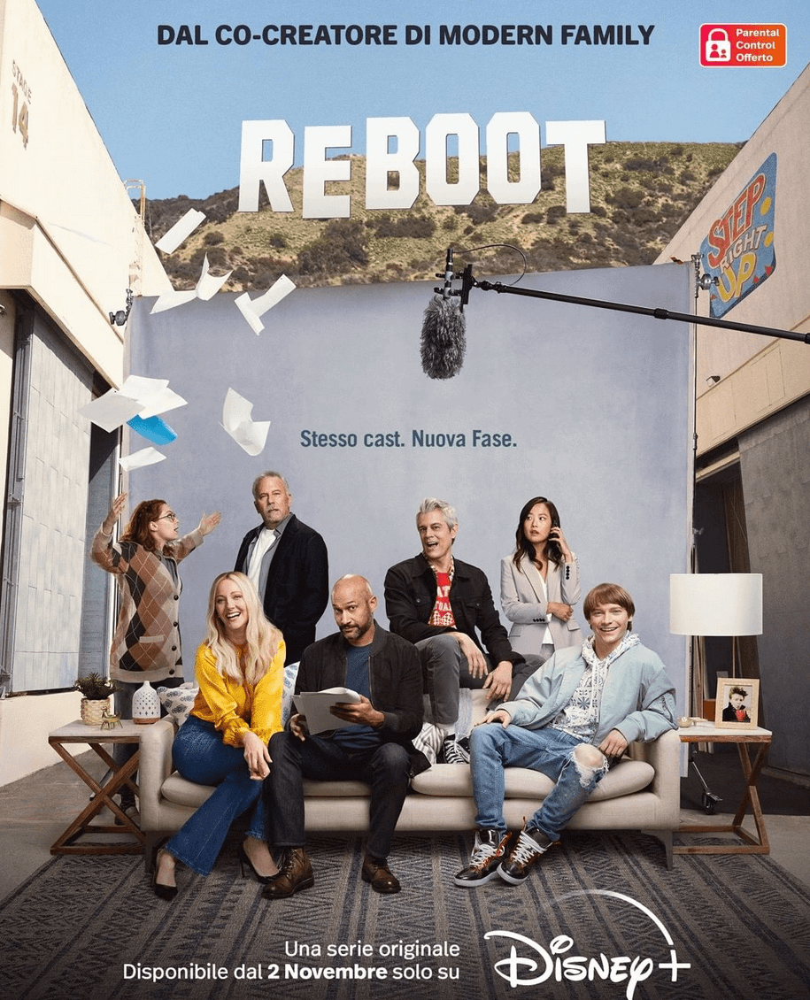 Reboot, il primo trailer della nuova serie ideata dal creatore di Modern Family - Reboot il primo trailer della nuova serie dal creatore di Modern Family POSTER - Gay.it