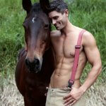 Richard McCluskey & Claire - Australian Firefighters Calendar - HORSE Calendar - Thumbnail