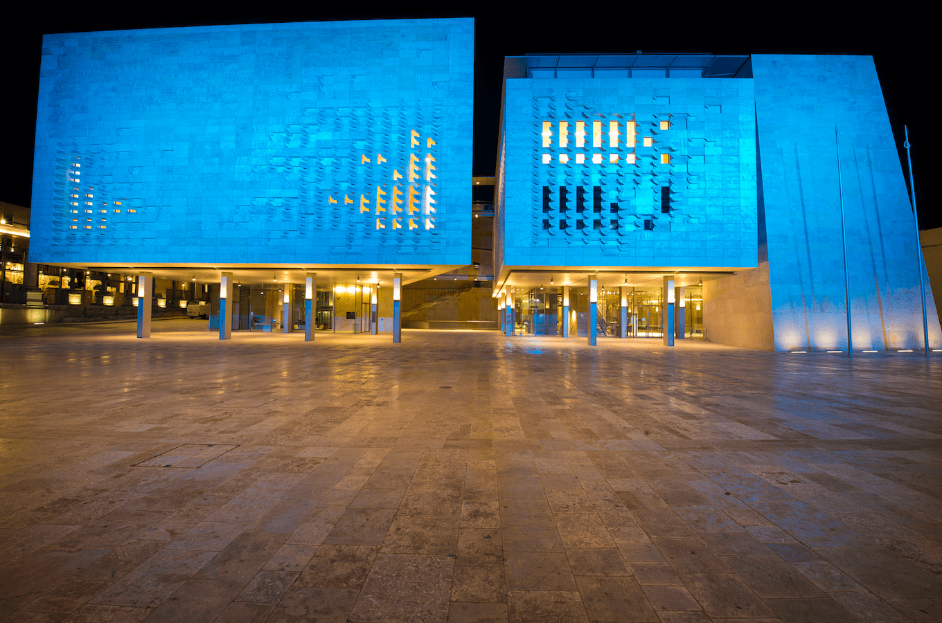 Valletta City Gate, Nuova sede del Parlamento. © Renzo Piano Building Workshop