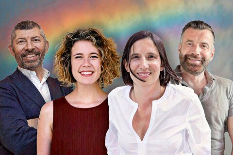 4 persone dichiaratamente LGBTI in Parlamento: Zan, Scalfarotto e le new entry Elly Schlein e Rachele Scarpa - Zan Scalfarotto e Schelin scarpa - Gay.it