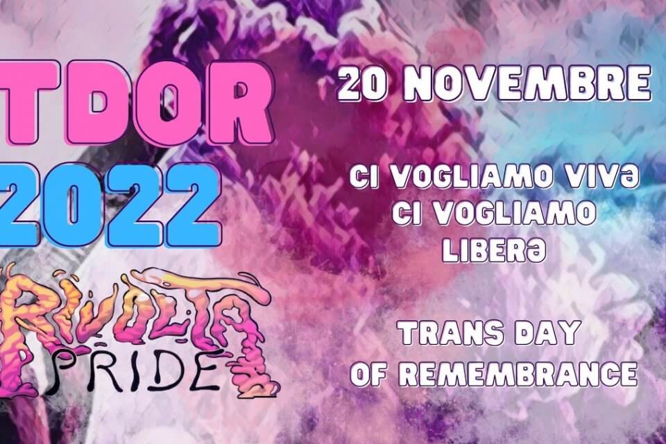 TDOR 2022 tuttə in piazza a Bologna - Bologna Transgender Day of Remembrance - Gay.it
