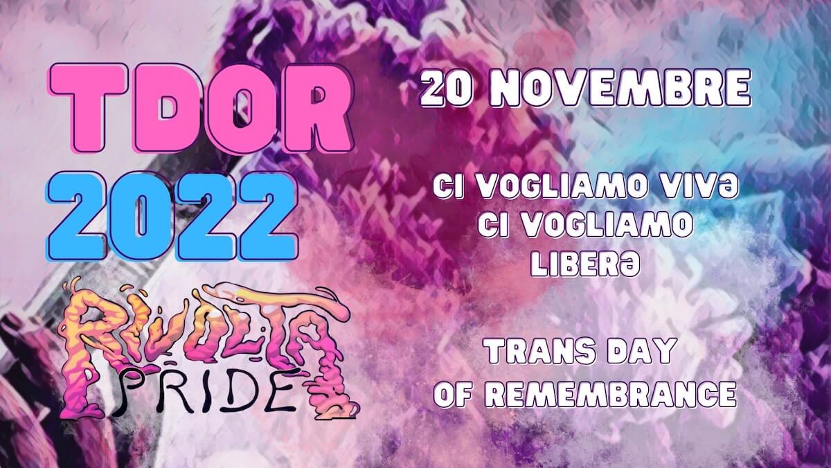 TDOR 2022 tuttə in piazza a Bologna